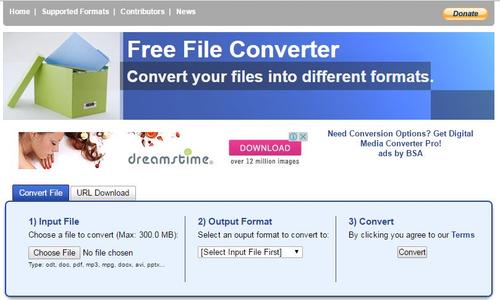 free file converter screenshot